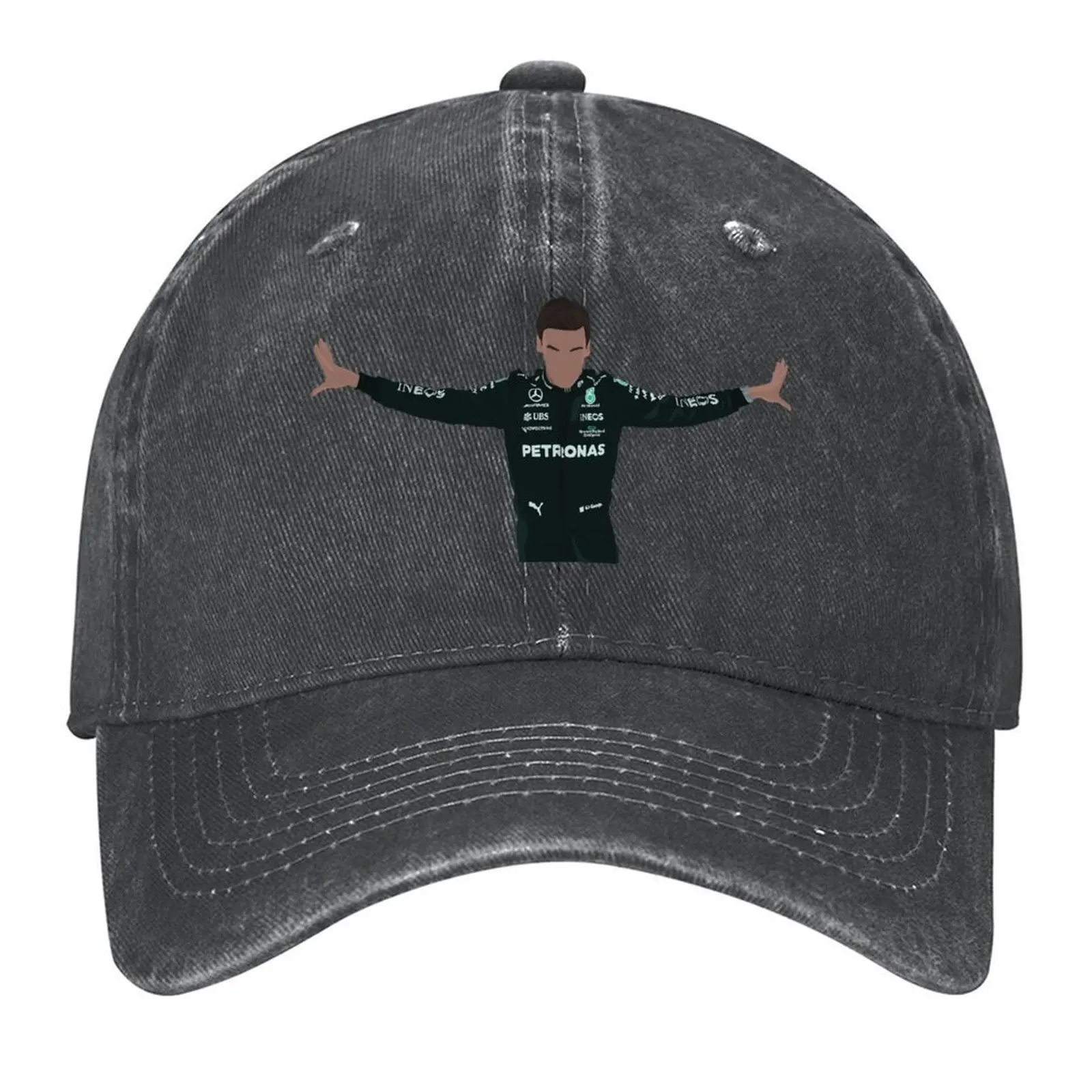 

George Russell Baseball Cap sun caps Fishing cap Golf Hat Beach Girl'S Hats Men's