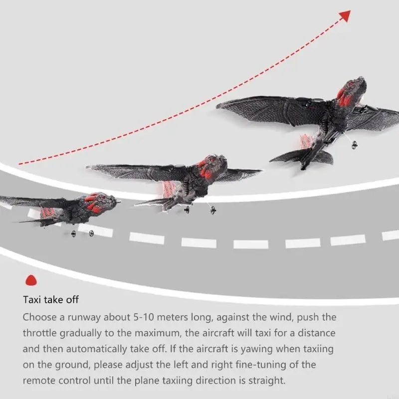 

L38E RC Anti-Fall Aircraft 2,4G Radio Control Glider Boys Anti-Fall Toy For Outdoor