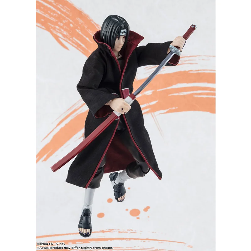 Bandai-Figurine d'action S.H.Figuarts SHF NarAAUchiha Itachi NARUTOP99, édition originale, jouets modèles, collection Anime, en stock