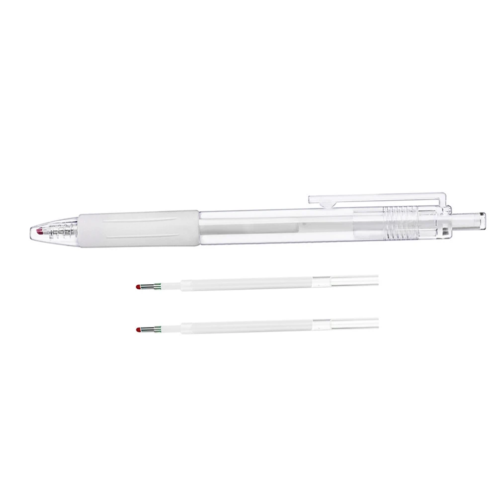 

White Eyebrow Pencil 1mm Tip Fine Line Mapping Tool Tattoo Position Marker Skin Marking Pen Portable Makeup Maker Body Tattoo