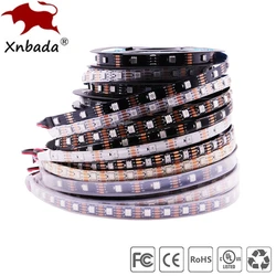 WS2813(WS2812B Update) RGB Led Strip 30/60/144 Pixels/Leds/m Dual-Signal Led Individual Addressable WS2812 IC DC5V