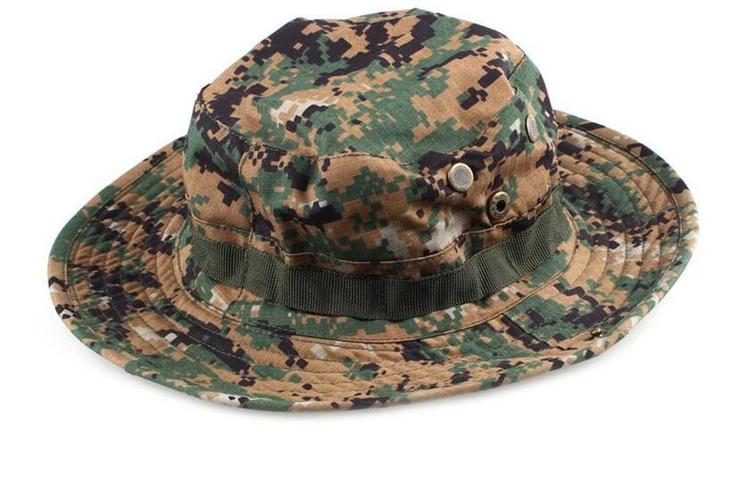 التكتيكية Boonie قبعة التمويه الميدان القتالية قبعة الصيد الصيف في الهواء الطلق الصيد التنزه التخييم قبعة رياضية ايمرسونجير