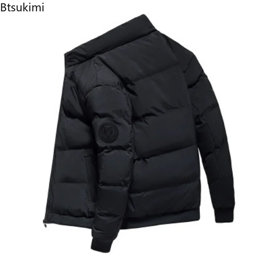 New 2024 Men\'s Autumn Winter Jackets and Coats Outerwear Clothing Parkas Jacket Male Windbreaker Thick Warm Men\'s Parkas 4XL 5XL