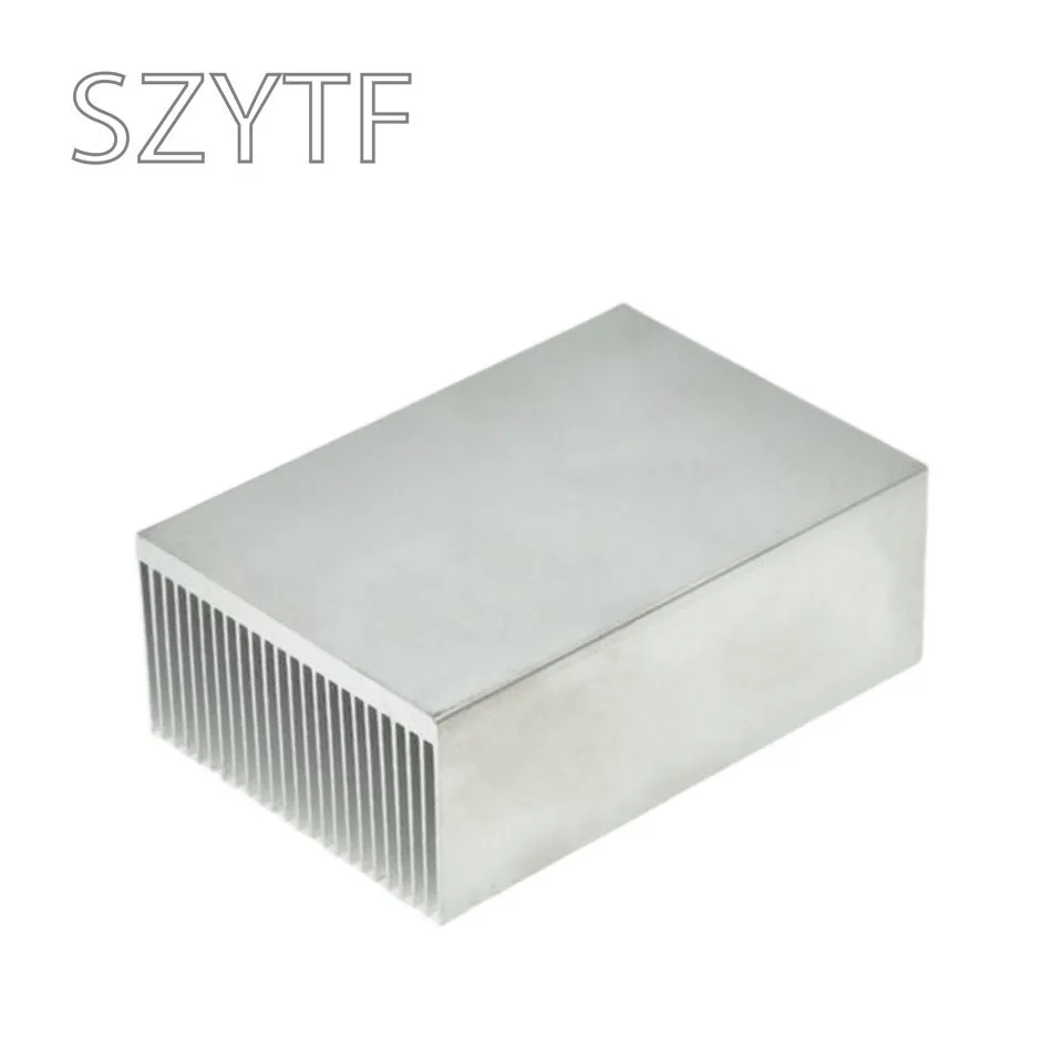 High Power Electronic Heatsink Radiator Cooler Radiator Aluminum 100×69×37MM Heat Sink  Fins Fine-toothed