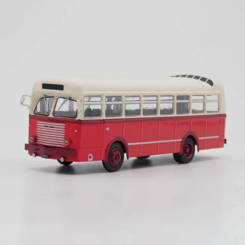 Diecast 1:72 Scale Ist Brossel Jonckheere Bus Alloy Vehicle Model Finished Simulation Collection Decoration Gift Toys Display