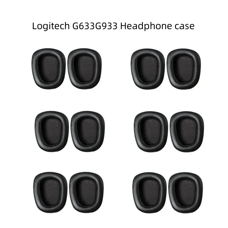 5/3/1 par de orejeras G633 G933 accesorios para auriculares de alta calidad almohadillas para los oídos accesorios para auriculares 90mm cómodo máxima comodidad
