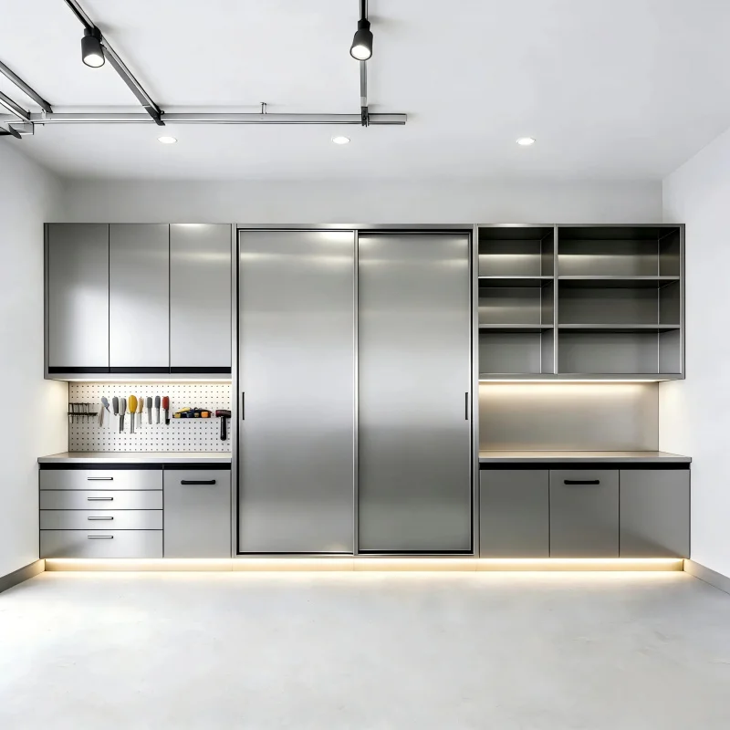 custom.High-End Tempered Glass Counter Top Jewelry Showcase with LED Lighting Necklace and Ring Display