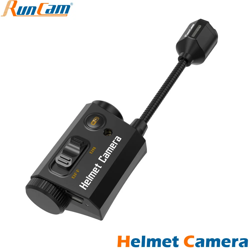 RunCam Helmet Camera Recorder Long Battery Life / Rotate the Handle 90 Degrees / Built-in Wifi