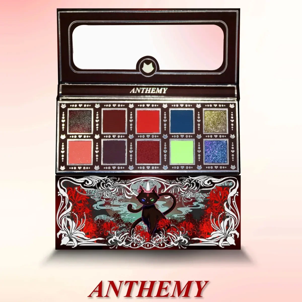 

Anthemy 10 Colors Scale Chameleon Eyeshadow Palette Matte Glitter Waterproof Long Lasting Cosmetics Women Eye MakeUp Pallet