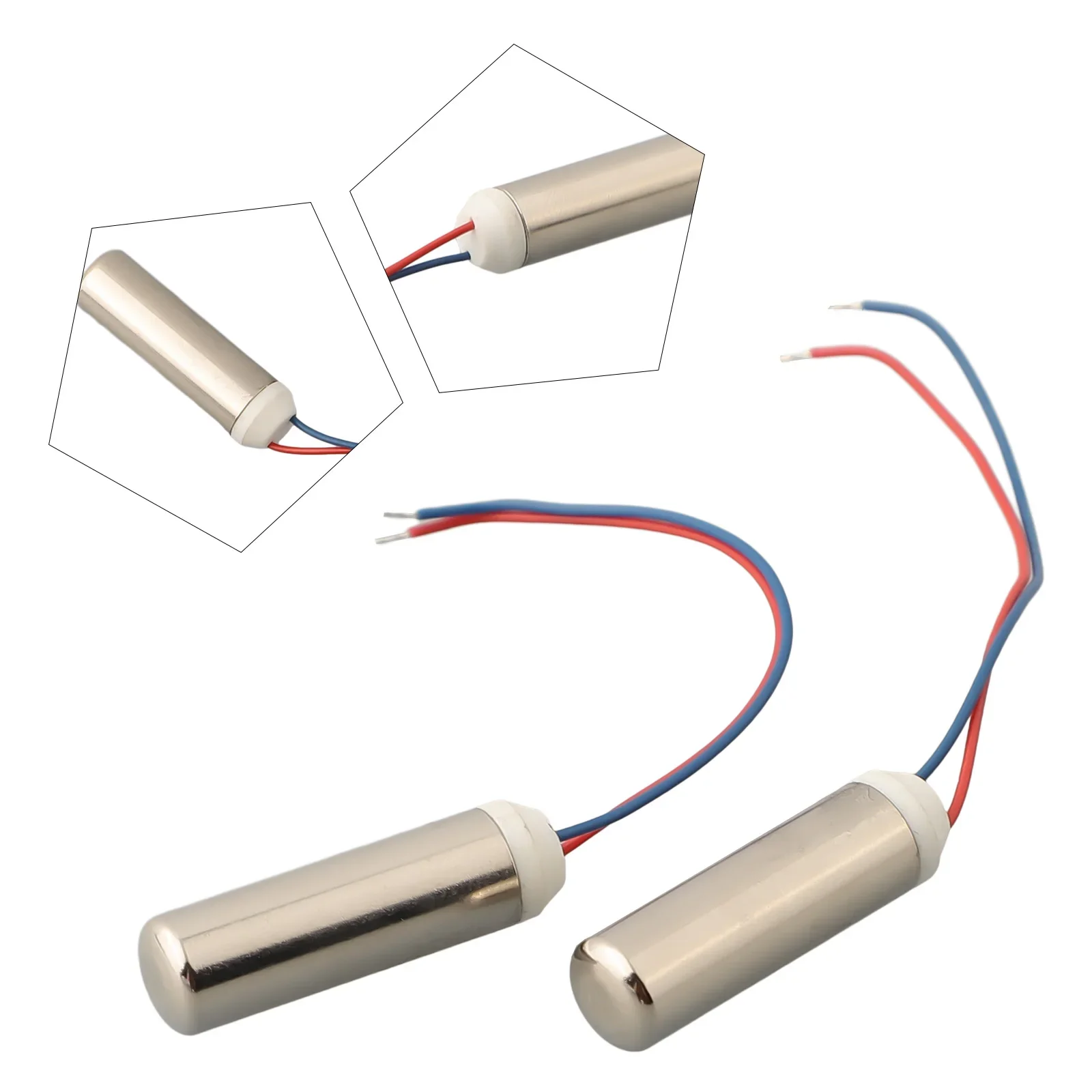 2pcs Waterproof DC 1.5~3.7V 3V Vibration Vibrator Coreless Motor DIY Massager For Toy DIY Power Tools Motor Accessories