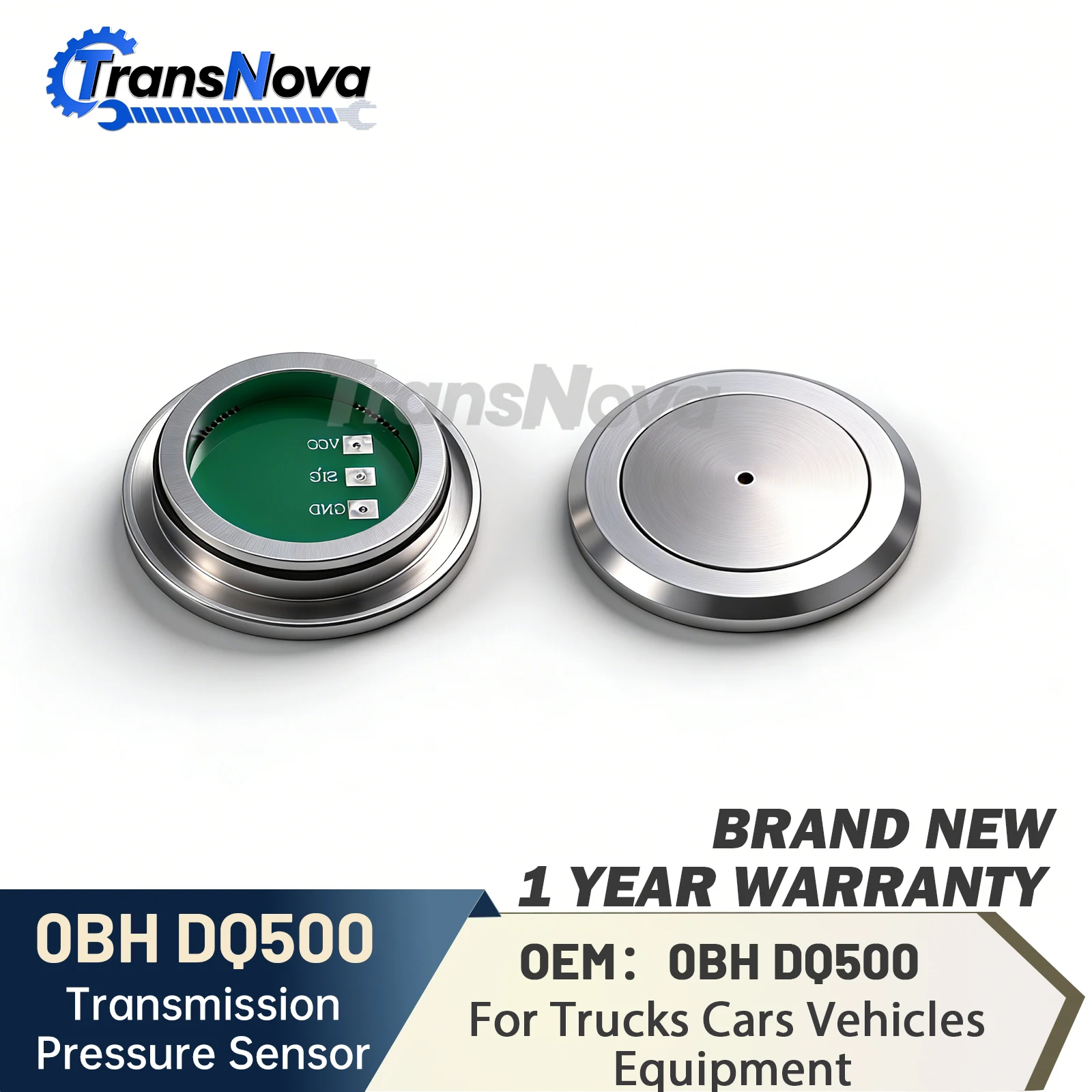 TransNova New 0BH 0BT DQ500 Transmission Clutch Pressure Sensor Control Unit TCU TCM for Audi TT Q3 A3 VW T4 Transporter Tiguan