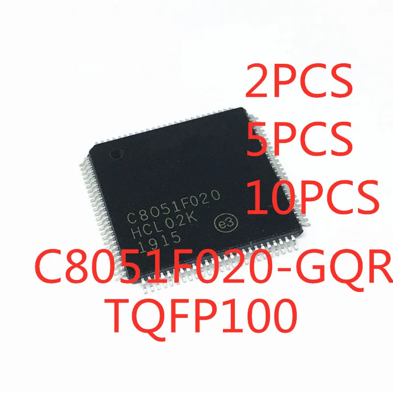 

1-10PCS/LOT 100% Quality C8051F020-GQR C8051F020 TQFP-100 SMD Embedded-Microcontroller In Stock New Original