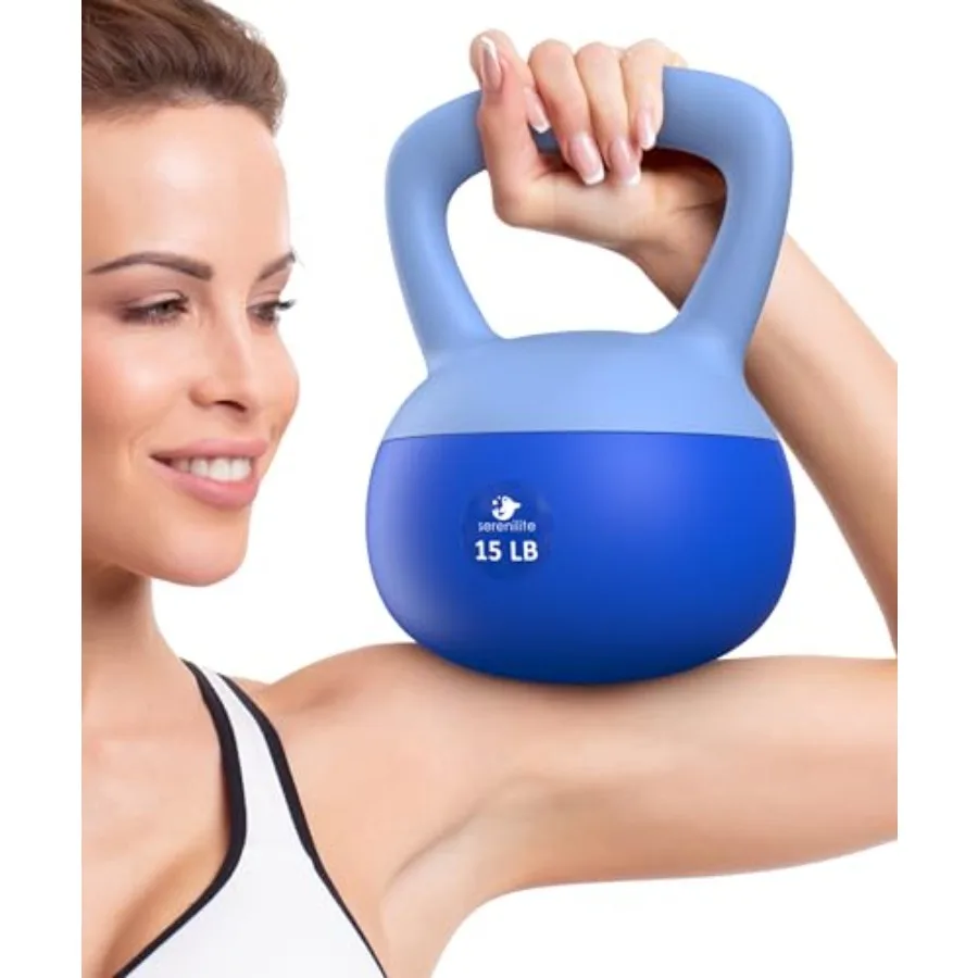 

Soft Kettlebells for Home Workouts Rubber Kettlebell Sets in Multiple Colors Safe Durable Strength Training Equipment for Women