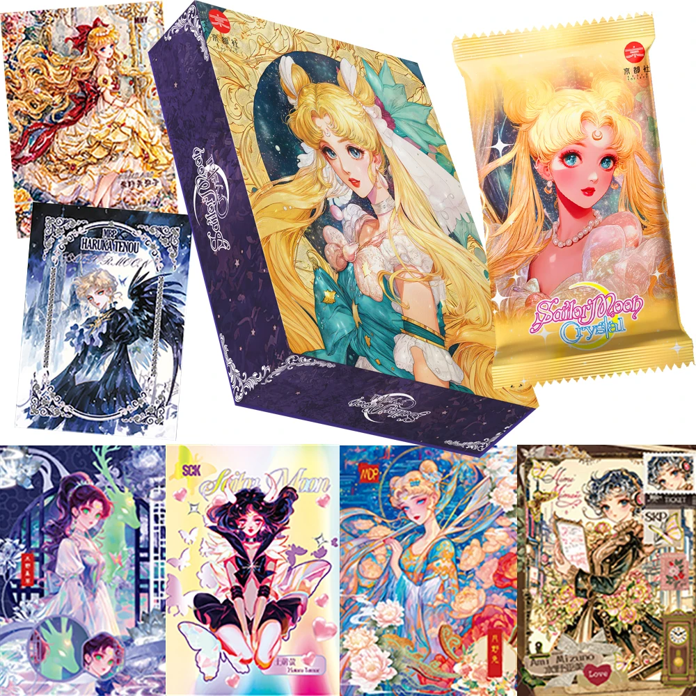 

Anime Magical Girl Sailor Moon Hobby Collection Cards Unique Charm Sweet Encounter Exquisite Illustration Cards Birthday Gifts