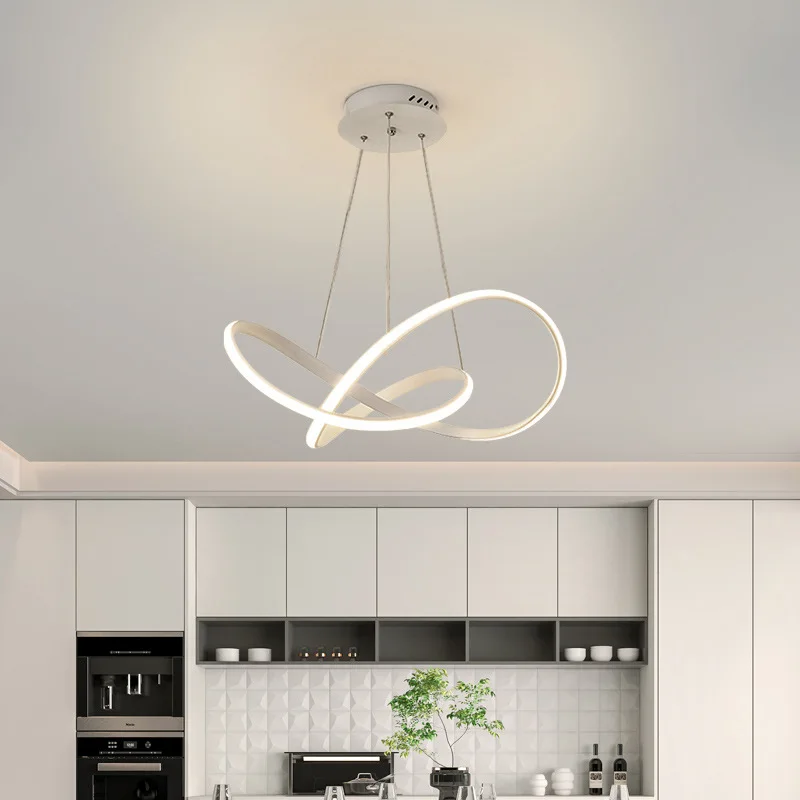 Modern Simple LED Ceiling Chandelier Dining Room Corridor Pendant Lamp Bedroom Living Room Light Home Decoration