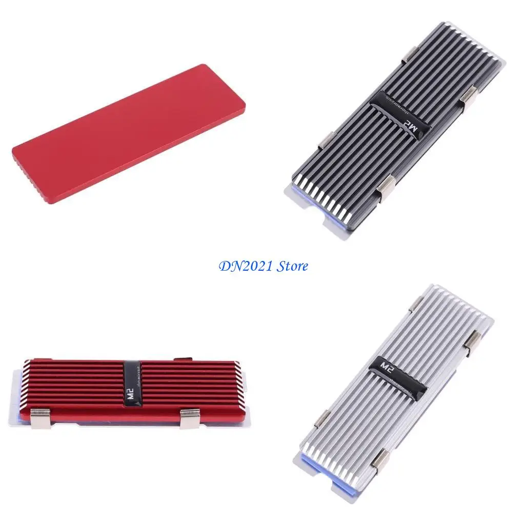 

F3KE 2280 Hard Disk Aluminum Heatsink with Thermal Pad Desktop PC