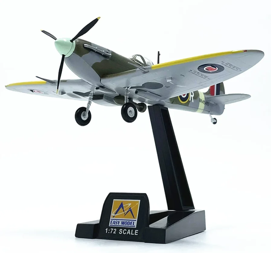 Spot 37211 1:72 WW2 UK Spitfire MKV fighter model static finished model (out of print) view 2
