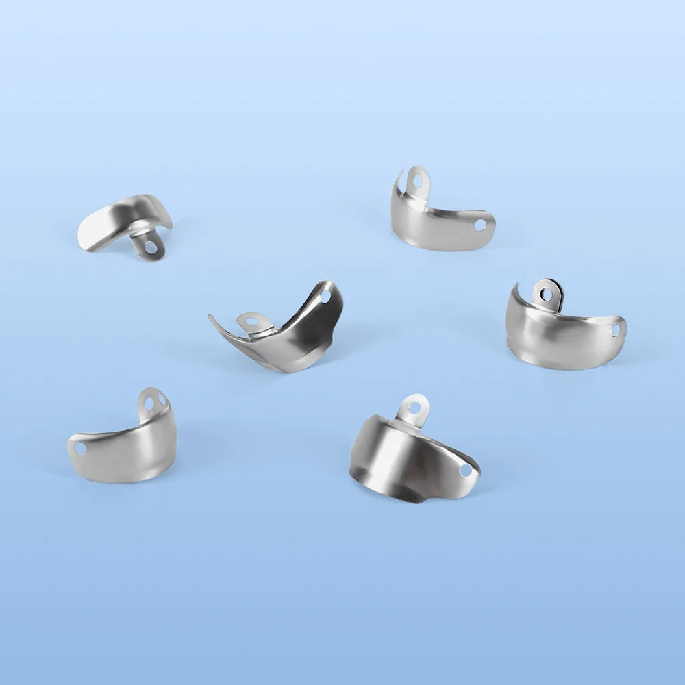 

50pcs AZDENT Dental Matrix Bands Sectional Contoured Metal Matrices Matrix For Teeth Replacement Dentist Tool Dentistry Material