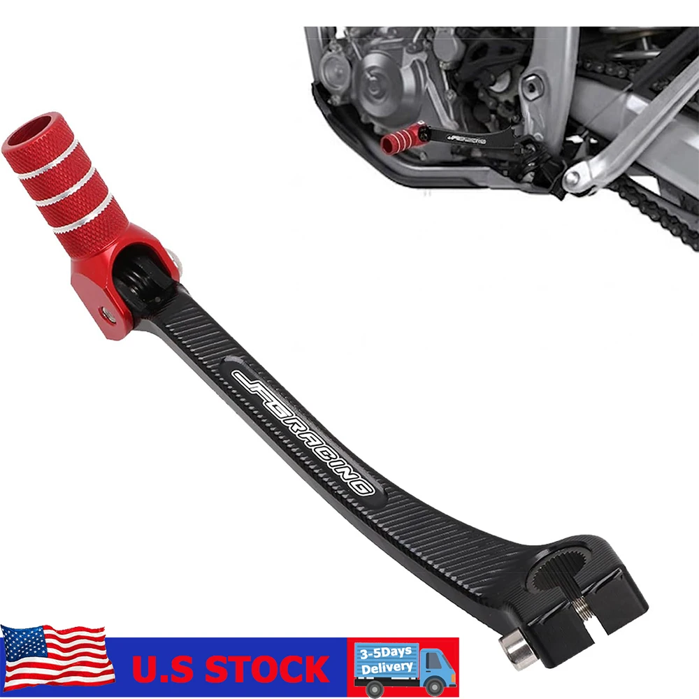 Dirt Bike Gear Shift Lever Folding Foot Shifter Pedal For CRF450R CRF450RX 17-24/CRF250R 18-24/CRF250RX CRF450X CRF450RWE 19-24/CRF450L 19-20/CRF450RL JFGRACING