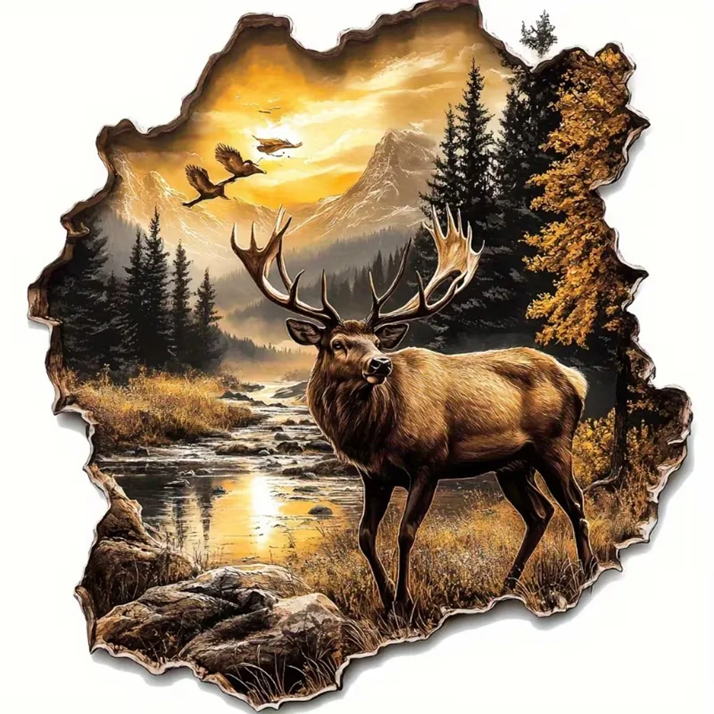 

Наклейка-лось, водонепроницаемая декоративная наклейка для автомобиля, подходит для автомобилей, ноутбуков, бамперов, шлемов, наклейка на стеклянное окно