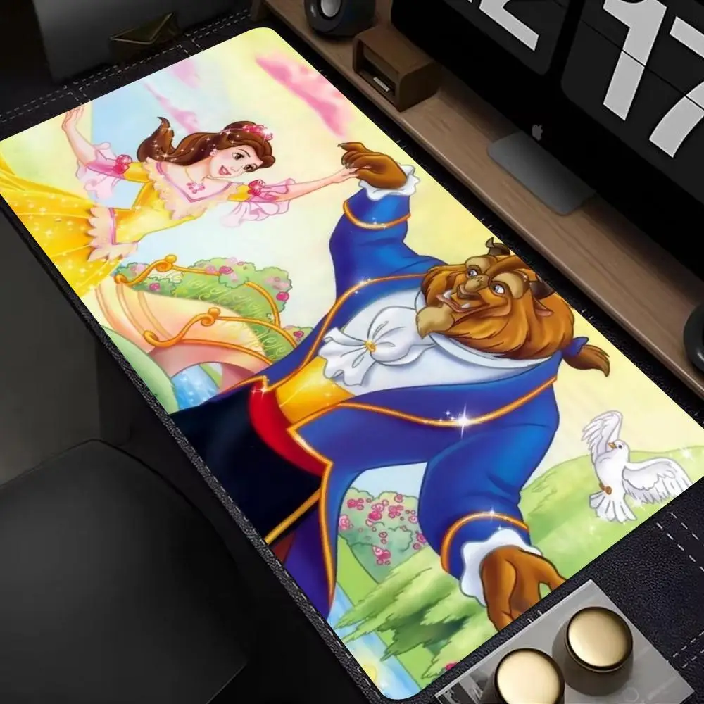 

Disney Beauty And The Beast Belle Princess Mousepad Beautiful Large Gaming Mousepad Gamer Mouse Pad Size For Game Keyboard Pad