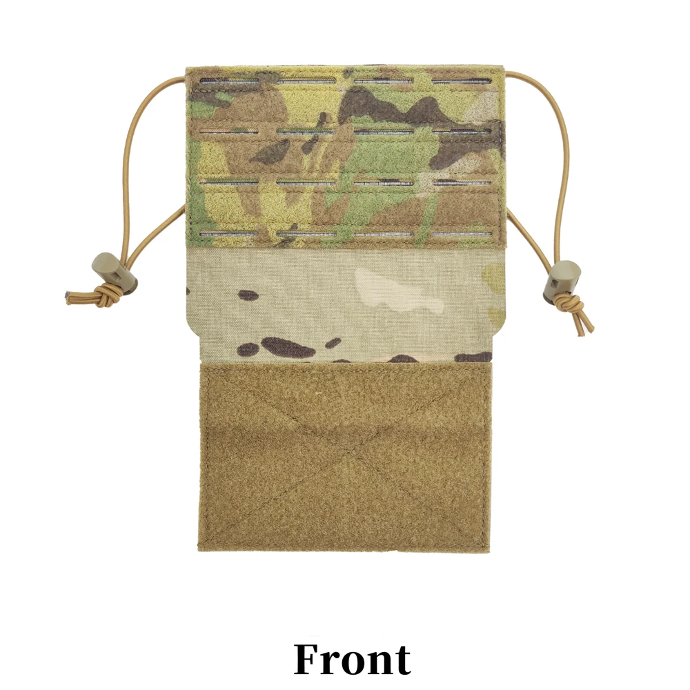 Outdoor Voorpaneel voor D3CRM MK4 Vest Borst Rig Harnassen Navigatie Telefoon Carrier MOLLE Panel Jacht Vest Accessoires