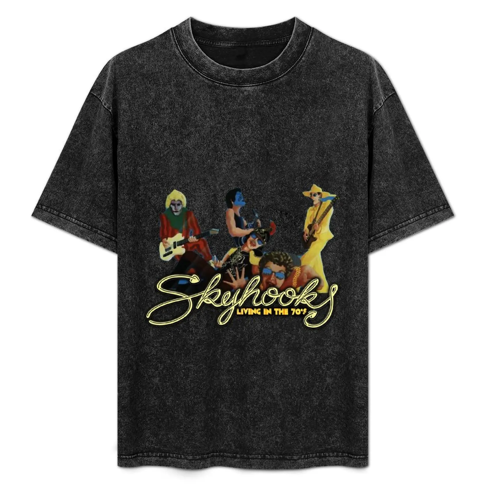 

AusRock 101 - Skyhooks Living In The 70's T-Shirt new edition designer shirts gifts for boyfriend mens funny t shirts