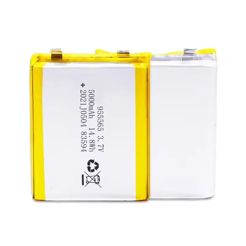 3.7V 5000mAh Lithium Polymer Batteries 955565 Rechargeable Battery For Power Bank Bluetooth Speakers Tablet DVD Accessories