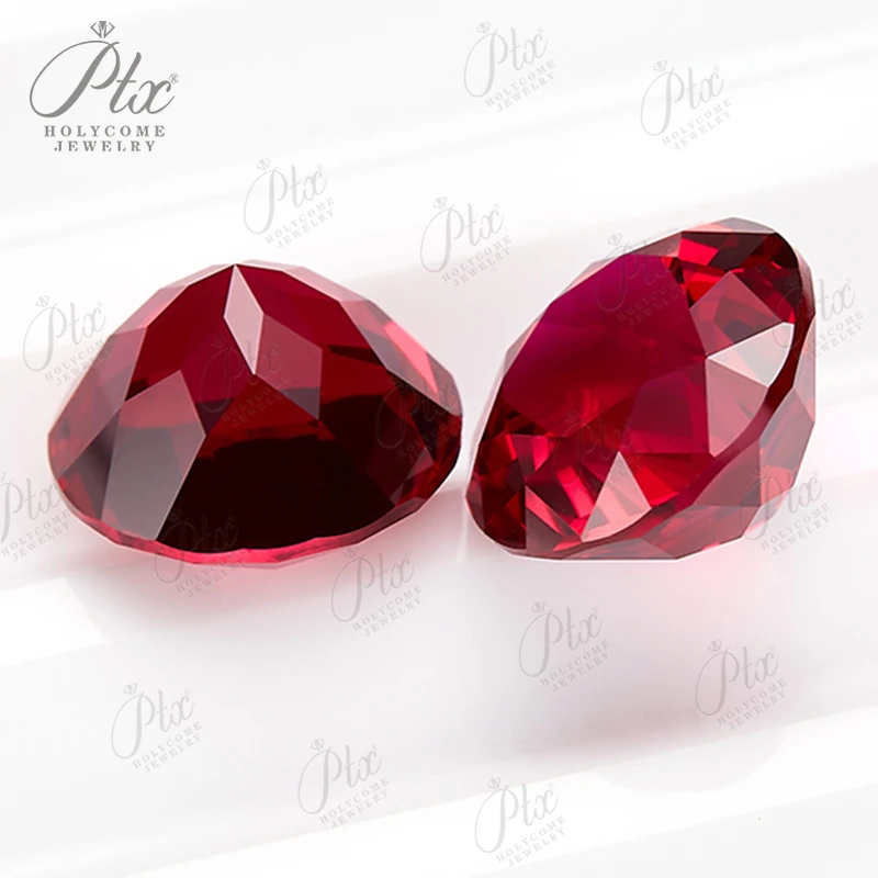 0.15-3.83ct مختبر نمت روبي شكل دائري حمامة الدم الأحمر اللون أحجار كريمة مفكوكة مع شهادة AGL حجر عالي الجودة للمجوهرات لتقوم بها بنفسك