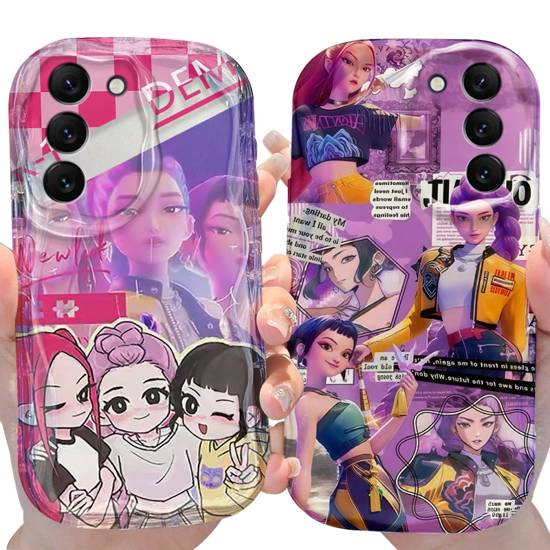 KPop D-Demon H-Hunters Case voor Samsung Galaxy A53 A50 A50S A36 A35 A34 A32 A30 A26 A25 A24 A20 A16 A15 A06 A05S A05 M555G Cover