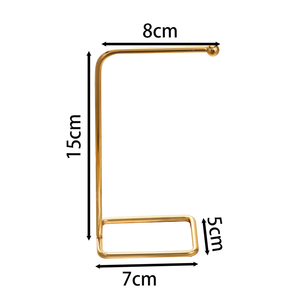 Jewelry Display Stand Bracelet Earring Necklace Storage Metal Base Rack Jewellery Organizer Holder Home Decor image 3
