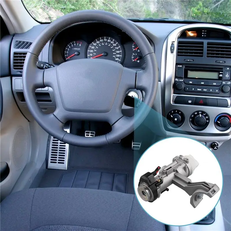 Stable-Car Ignition Switch Lock Barrel Cylinder With Keys 819002FB00 For Kia Spectra 2005-2007 Car Accessories