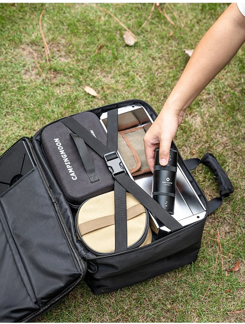 CAMPINGMOON BK-46 large capacity storage box camping IGT module storage bag outdoor compartment tool kit