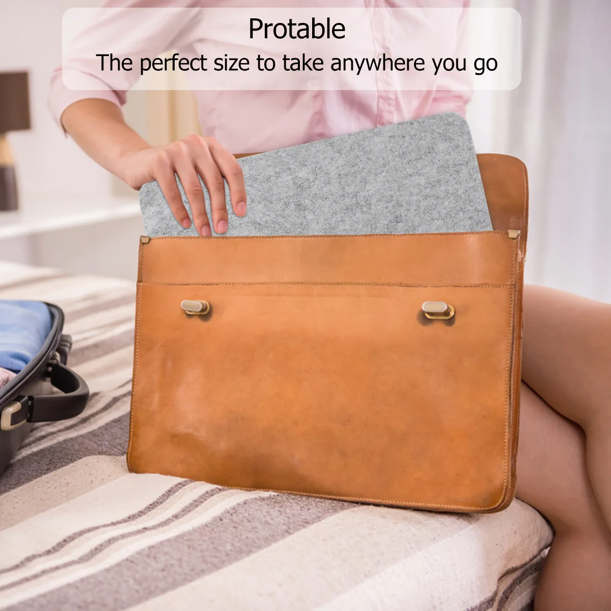 9x9 بوصة الكي الصوف ورأى قسط الألياف الطبيعية الصحافة حصيرة DIY بها بنفسك الحرفية الملابس العمل زين المرقعة ارتفاع درجة الحرارة #6