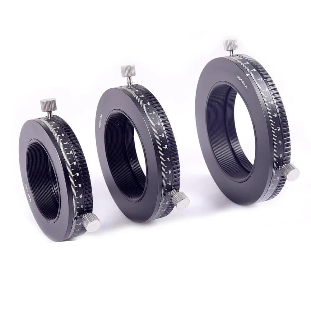 S8268 M42 CAA 360 °   Ajusteur d'angle de caméra rotative M48 M54 haute précision pour télescope d'astrophotographie