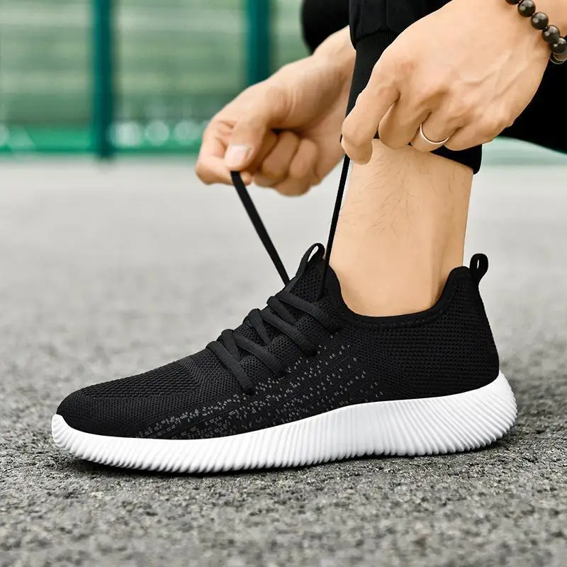 

Men's Shoes Sneaker 2024 Summer New Men's Tenis Breathable Shock Absorption Running Shoes