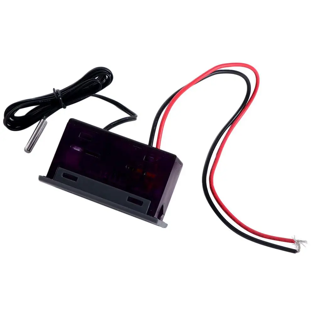 Intelligent Embedded Temperature Meter Digital LED Panel Meter Temperature Display Panel 220V with Sensor Temperature Controller