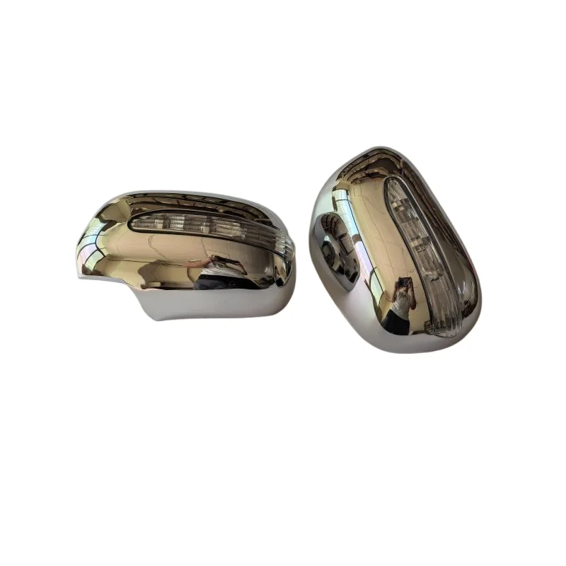 

Chrome LED Rearview Mirror Side Lid Cover Trim For Toyota Sienna 2004-2010