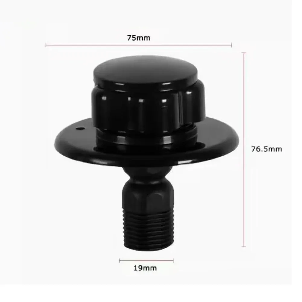 Outdoor Use RV City Water Inlet RV Water Connection Easy Installation Long-term Outdoor Use Plastic Construction