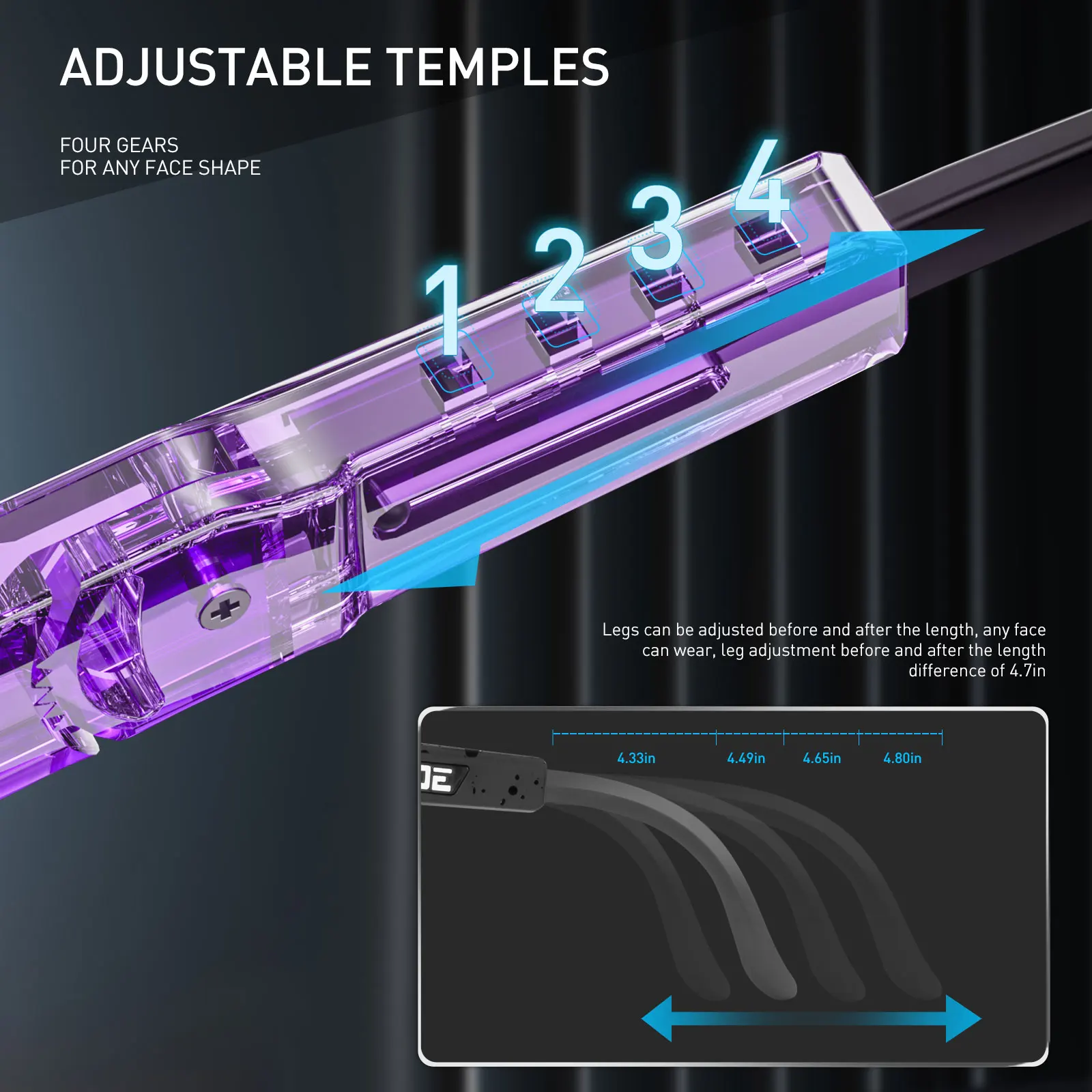 Kapvoe Outdoor Riding Goggles UV400 Protection Glasses Polarized Fishing Driving Glasses Men Women Sports Cycling Eyewear