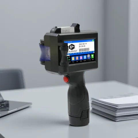 EURANNIT E15-1 25.4mm Portable Handheld Inkjet Printer Text QR Barcode Image Batch Number Logo Expire Date Label Coding Machine