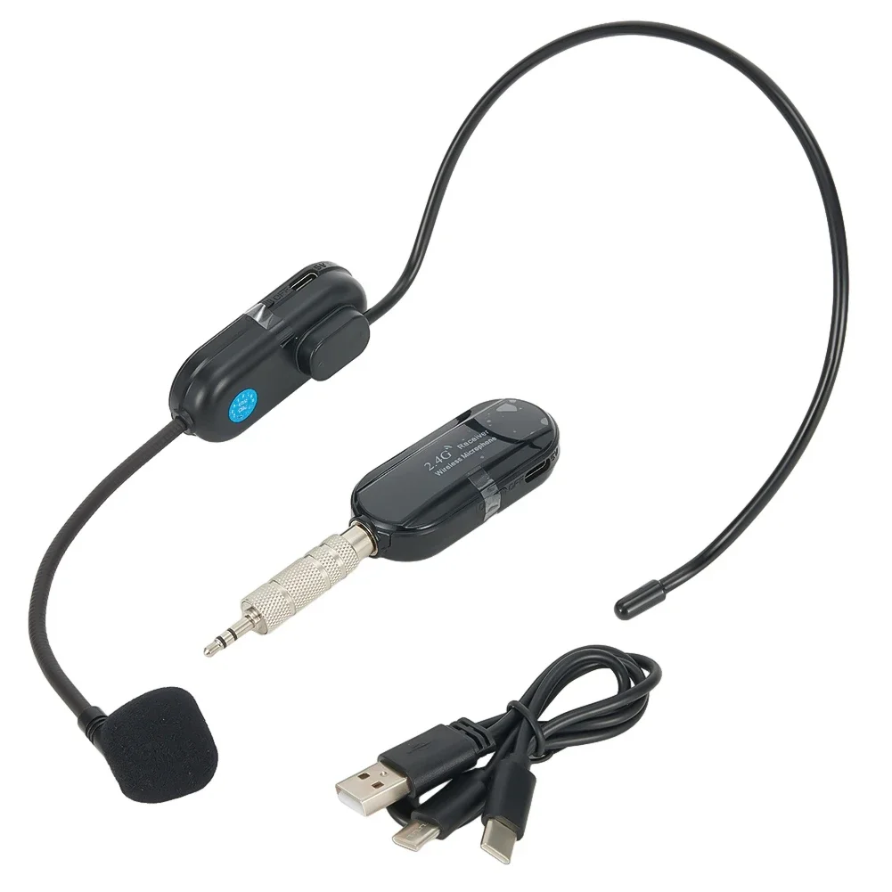 

100% новый передатчик, гарнитура, микрофонный адаптер для обучения литий-ионную батарею, микрофонная система, наружная речи с USB-кабелем