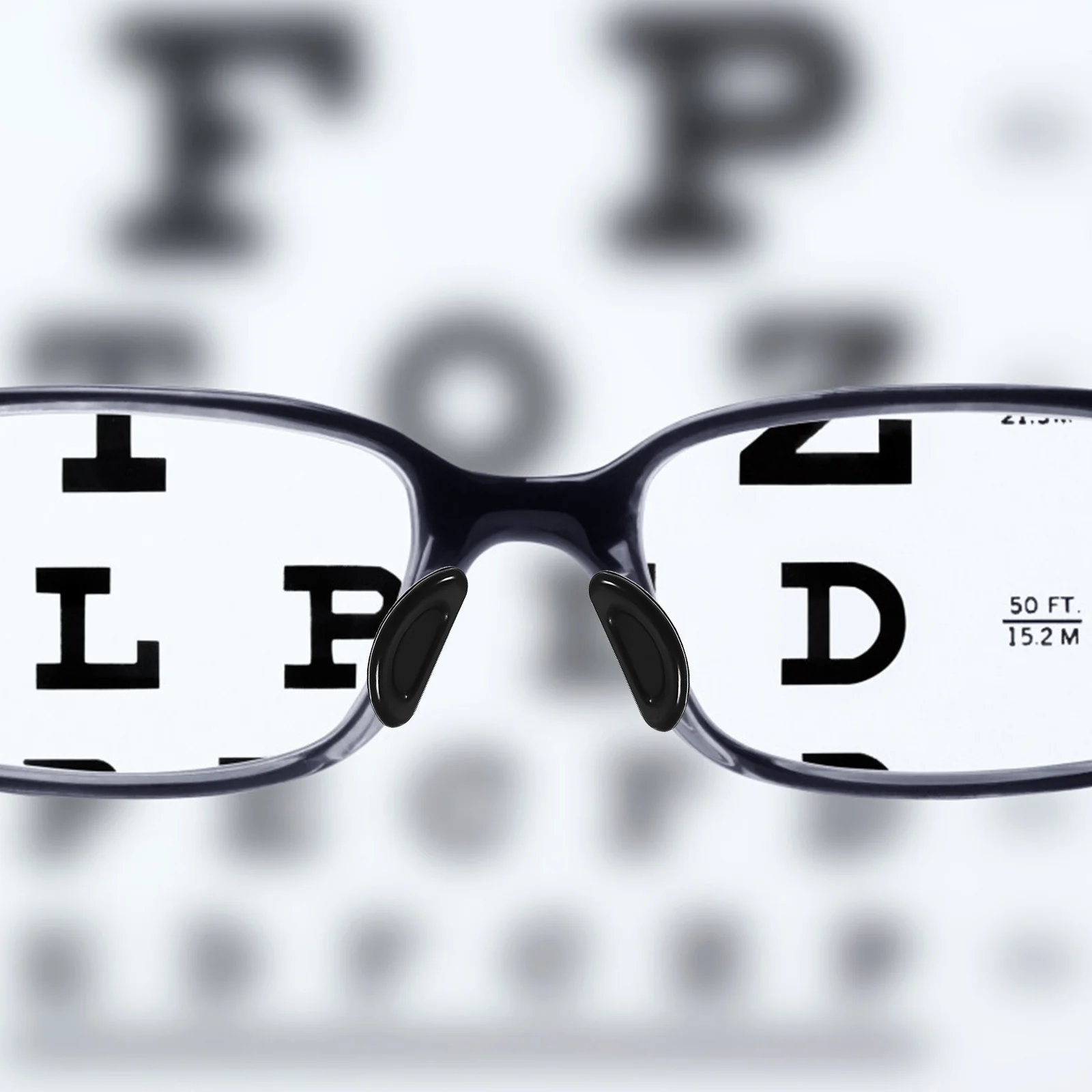 

10Pairs Silicone Nose Pads Glasses Accessory Non-Slip Nose Patch for Eyeglasses Sunglasses Adjustable Comfortable Nasal Stick