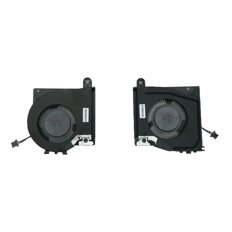 WYORESY Dell Alienware X17 R1 R2 09DNWT 0X63JW 0W7KC4 0J01R0 TN용 새 CPU 및 GPU 팬 DC12V