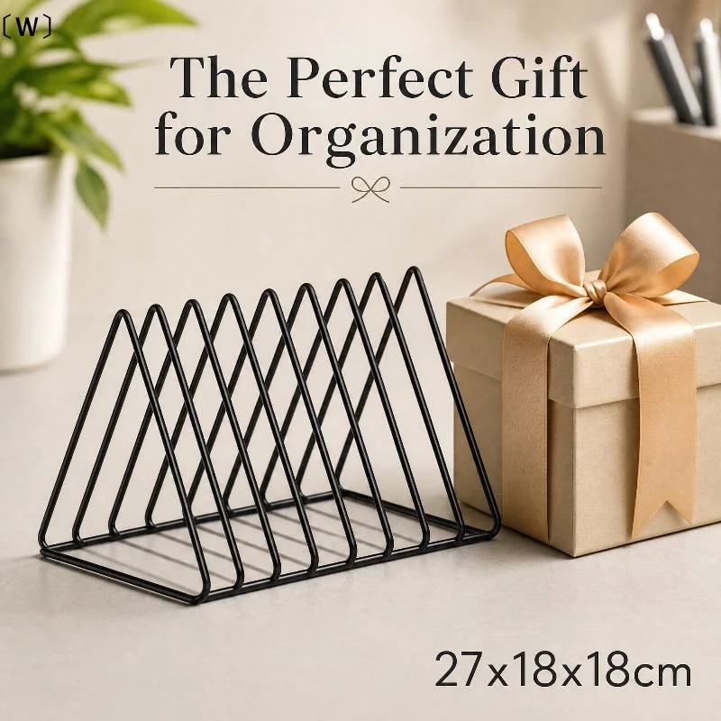 Magazine Holder Rack - 〔W〕Support de rangement à 5/9 compartiments