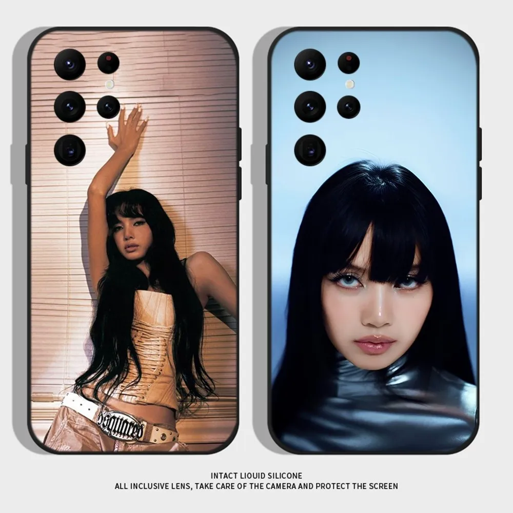 

L-Lisa Lalisa New Woman Phone Case For Samsung S21,S22 Ultra,S20,S30 plus,S22 plus,S23,S30 ultra 5G Silicone Cover