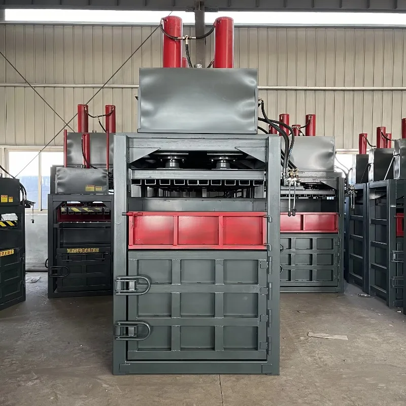 

【Best-selling】Factory Wholesale 8T 10T 20T 30T 40T Fully Automatic Vertical Hydraulic Baler Scrap Metal Baler Machine Cardboard