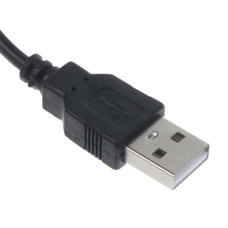 USB to 5.5x2.1mm 12V 0.5A Brightness Control Adjustable Speed Cable with ON OFF Switch for LED Strip Light Lamp Fan