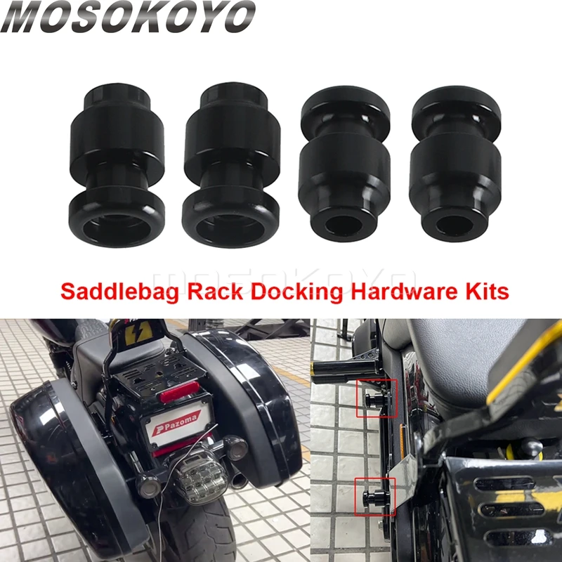 

Замок для седельной сумки, док-станция, крепление на спинку мотоцикла, болт седельной сумки для Harley Softail Sport Glide FLSB 2018-23 Low Rider