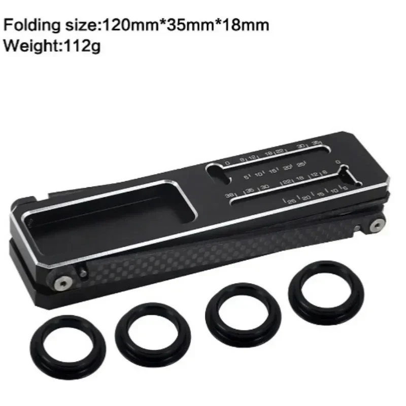 قوس ممتص الصدمات RC قطع غيار تجميع السيارات حامل مقاوم للصدمات لمركبة RC معدنية سوداء RC حامل تثبيت للصدمات